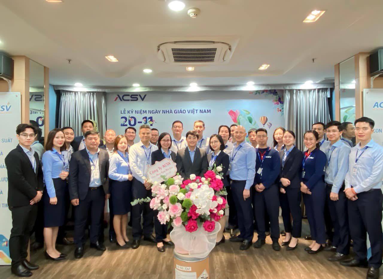 ACSV TỔ CHỨC LỄ KỶ NIỆM 41 NĂM NGÀY NHÀ GIÁO VIỆT NAM 20/11