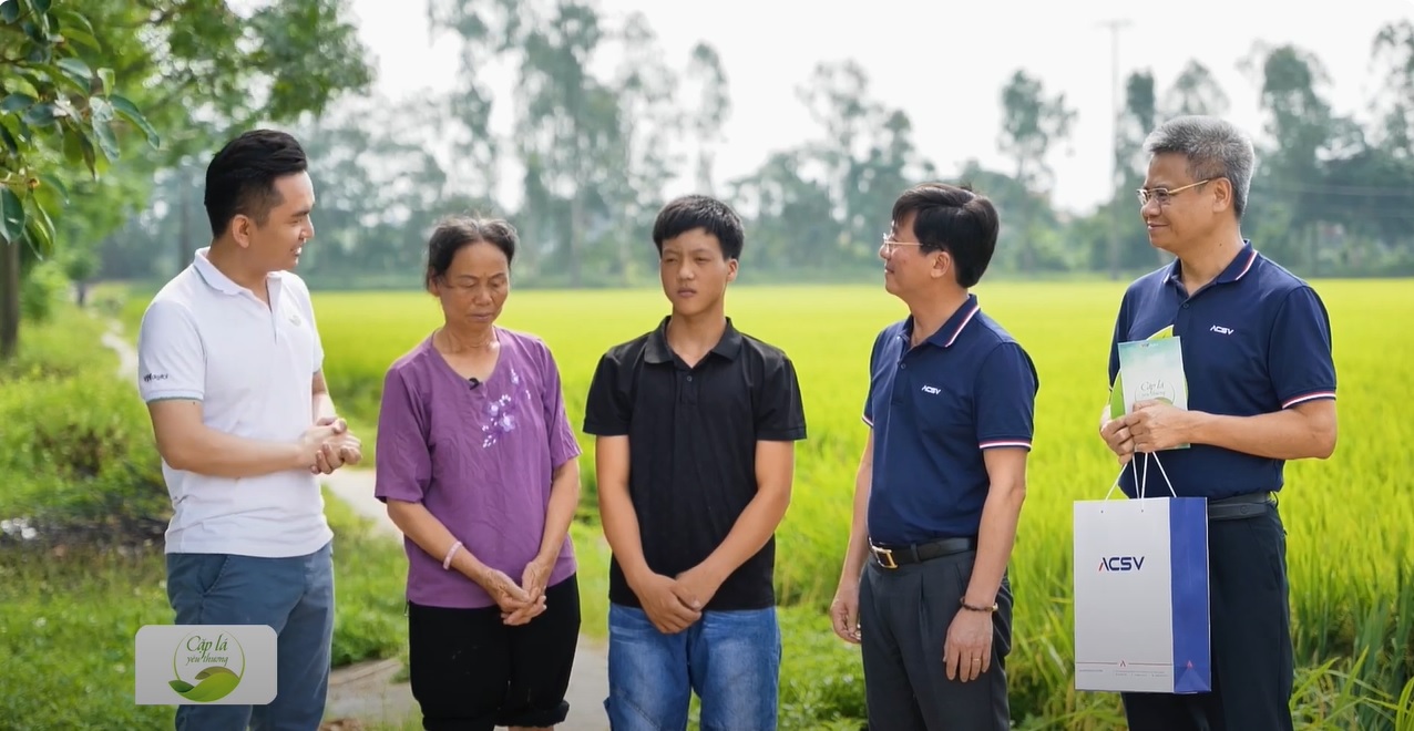 ACSV ĐỒNG HÀNH CÙNG CHƯƠNG TRÌNH “CẶP LÁ YÊU THƯƠNG”