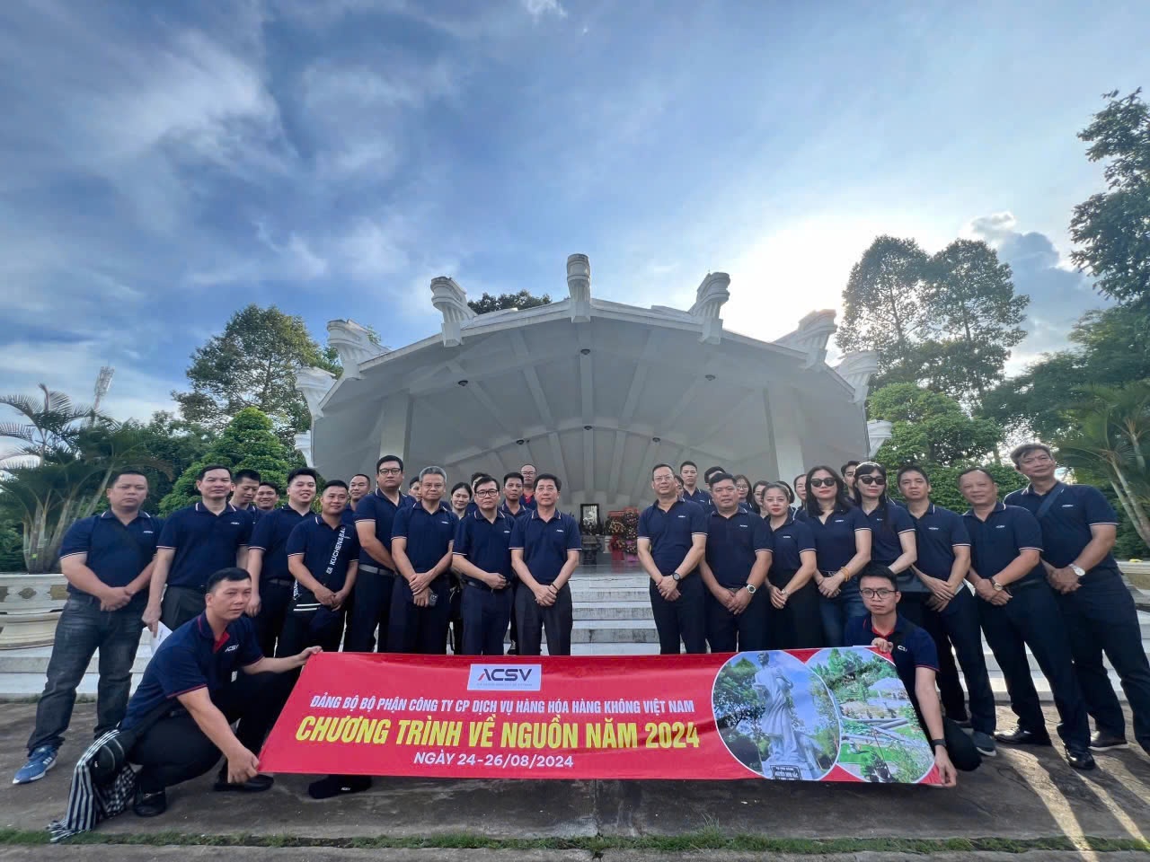 CHƯƠNG TRÌNH THAM QUAN, HỌC TẬP VỀ NGUỒN CỦA ĐẢNG BỘ BỘ PHẬN CÔNG TY ACSV 2024