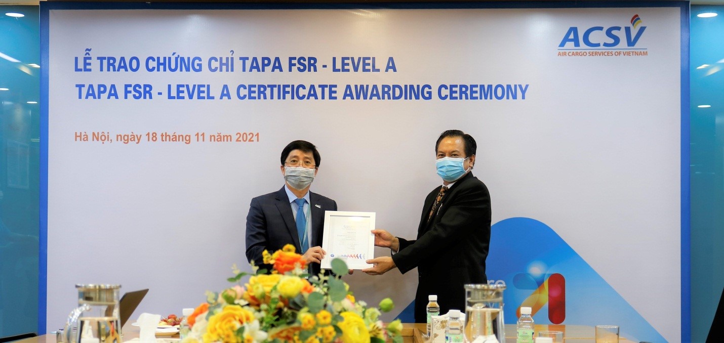 LỄ TRAO CHỨNG CHỈ TAPA FSR LEVEL A