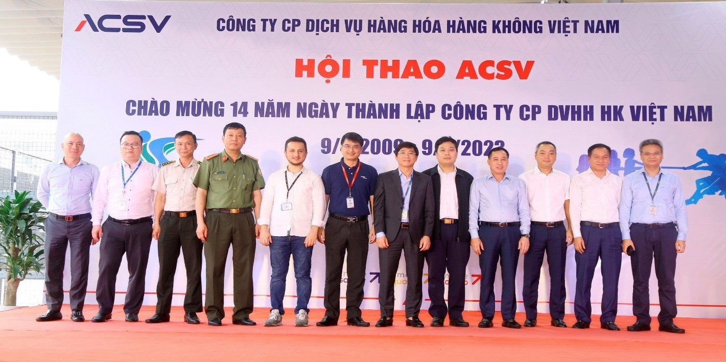 HỘI THAO CHÀO MỪNG KỶ NIỆM 14 NĂM NGÀY THÀNH LẬP  CÔNG TY CỔ PHẦN DỊCH VỤ HHHK VIỆT NAM (ACSV)